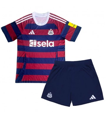 Lacne Dětský Futbalové dres Newcastle United 2024-25 Krátky Rukáv - Preč (+ trenírky)